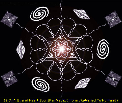 12 DnA Strand Heart Soul Star Matrix Returned to Earths Inhabitants - TM Trademark and © 1999 Unlimited Envisions | Neo-Civilization: 2012 !