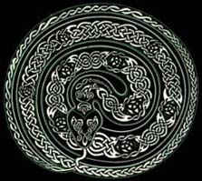 Celtic Representation of Serpent