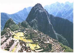 Aerial Image of Machu Picchu