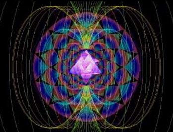 The Unified Field of  Creation & Completion - The Diamond Light Star of David Soul Star Tetrahedron Merkaba + 12 Petaled Lotus & Bio-Electromagnetic Energy Fields