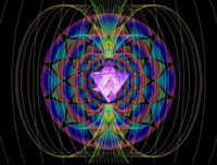 Merkaba Spinning At Super-Luminal Speed Surrounded By Bio-Electromagnetic Fields