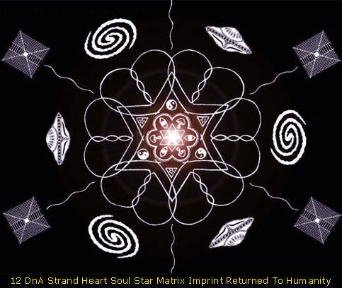 12 DnA Strand Heart Soul Star Matrix Returned to Earths Inhabitants - TM Trademark and © 1999 Unlimited Envisions | Neo-Civilization: 2012 !