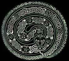 Celtic Representation of Serpent